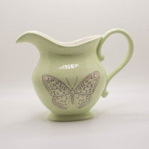 Grasslands Road Ambiance Collection Green Butterfly Creamer